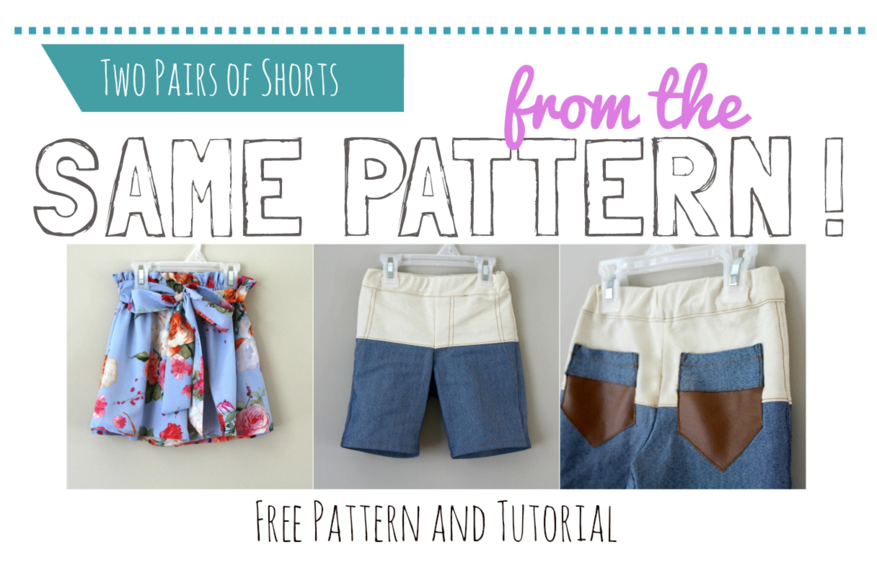 Summer Shorts Sewing Tutorial - Toddler Test Kitchen